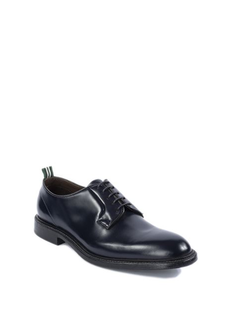 Derby 3029 polished blu GREEN GEORGE | 3029POLISHED-101